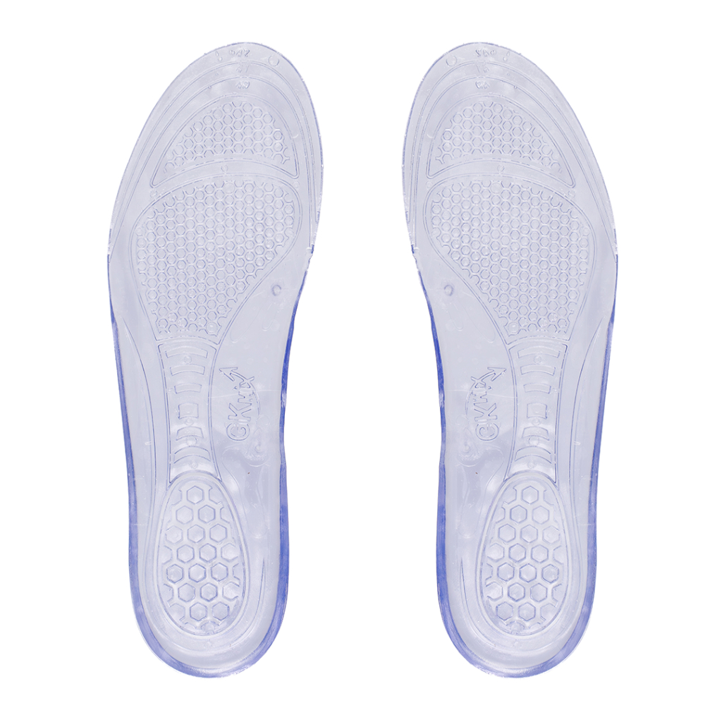 Palmilhas ortopédicas em gel silicone, Anti impacto, conformto garantido, para Corrida e Caminhada em Oferta na Shopee