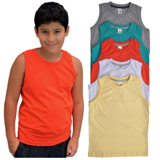 Camiseta Regata Juvenil Meninos em Oferta na Shopee