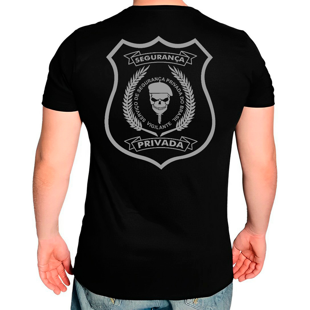 Camisa Camiseta Vigilante Segurança Privada