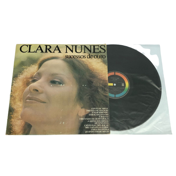 Lp Vinil Clara Nunes Sucessos De Ouro Estereo Emi