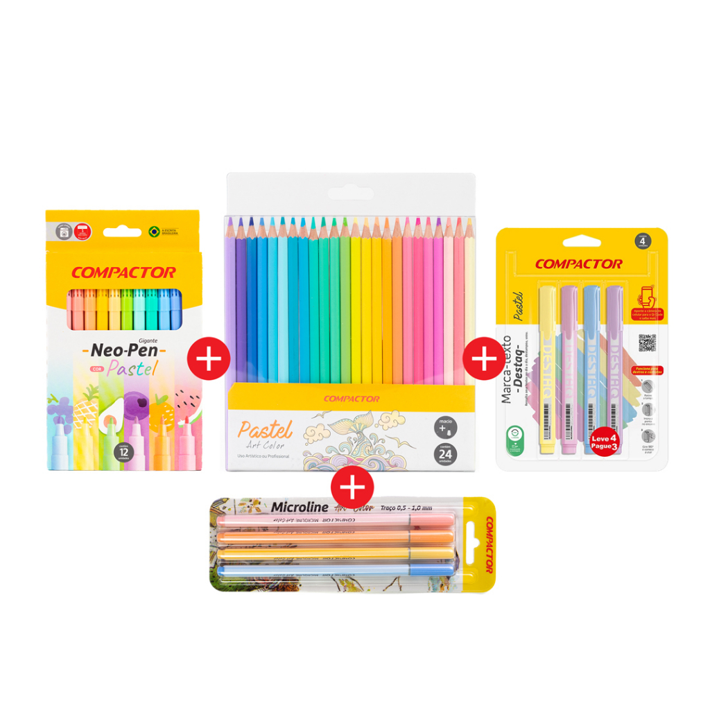 Kit Tons Pastel em Oferta na Shopee
