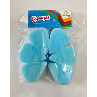 Kit c/ 6 Esponjas "pétala"