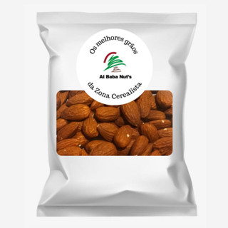 Amêndoa Torrada Sem Sal 1Kg - All Baba Nuts
