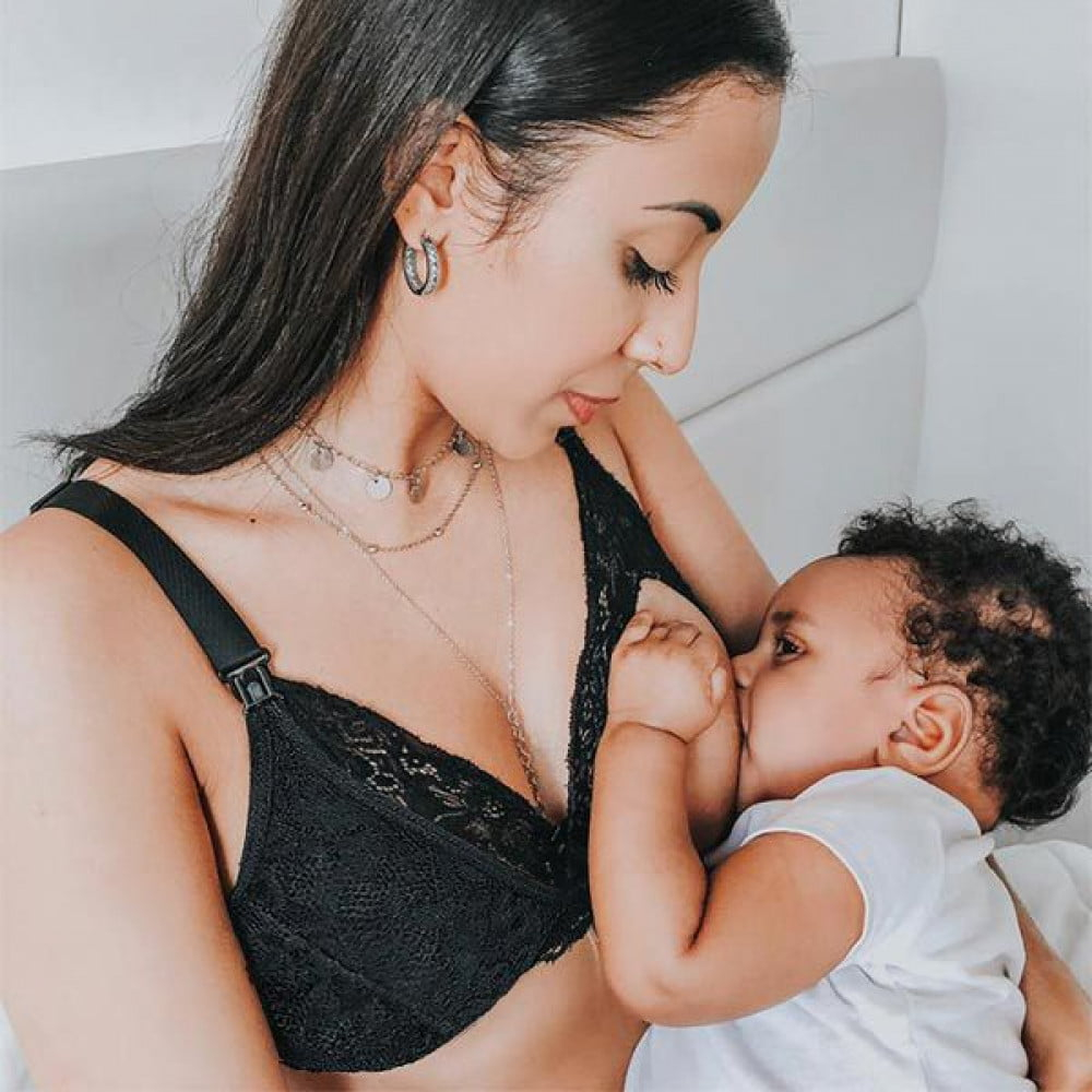 Kit2 Sutiã Amamentação para Amamentar em Renda Reforçado Pós Parto em Oferta na Shopee