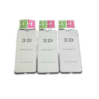 Conjunto de 3 Películas 3D para Redmi Note 8 + Kit de Limpeza da Tela