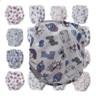 Fralda Ecológica Reutilizável Calça Enxuta Bebe - Kit 6 Pcs