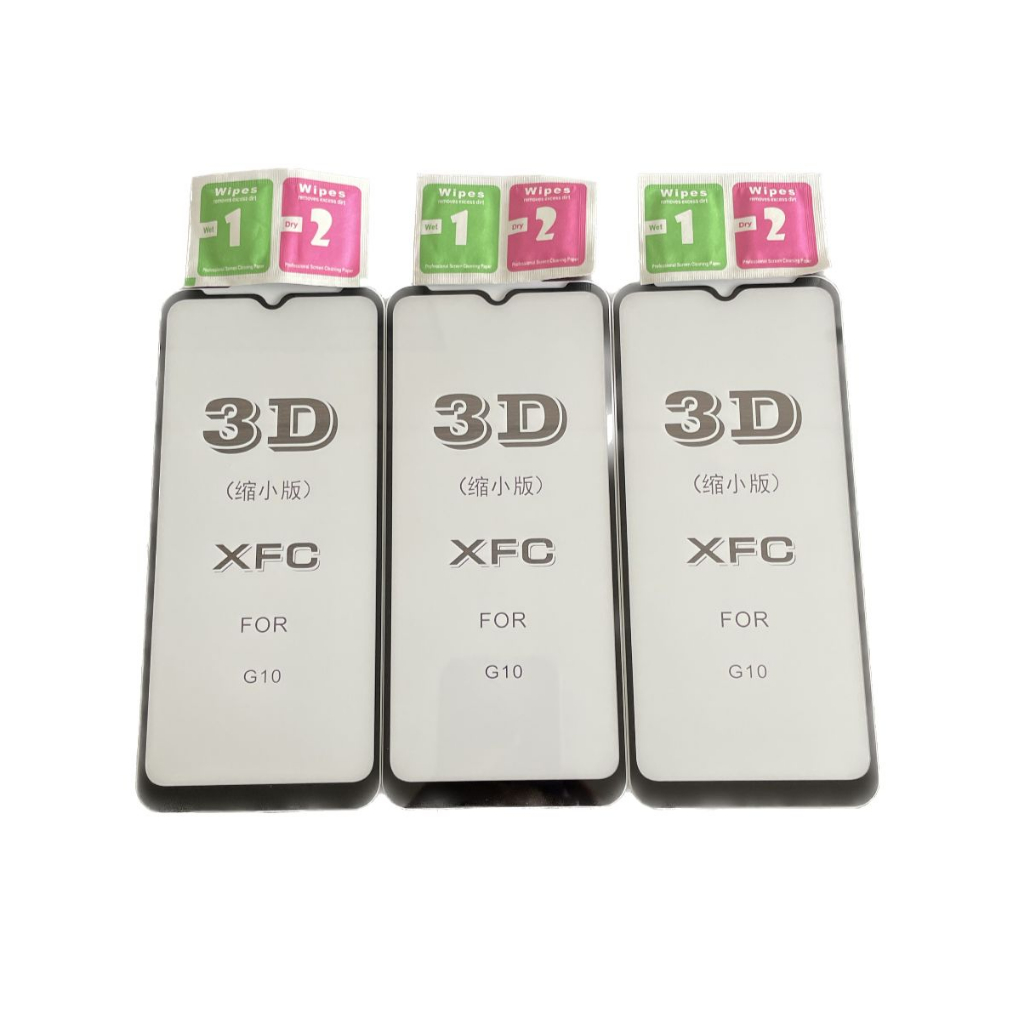 Promoção!! Três Películas 3D Moto G10/G20/G30 + Kit De Limpeza