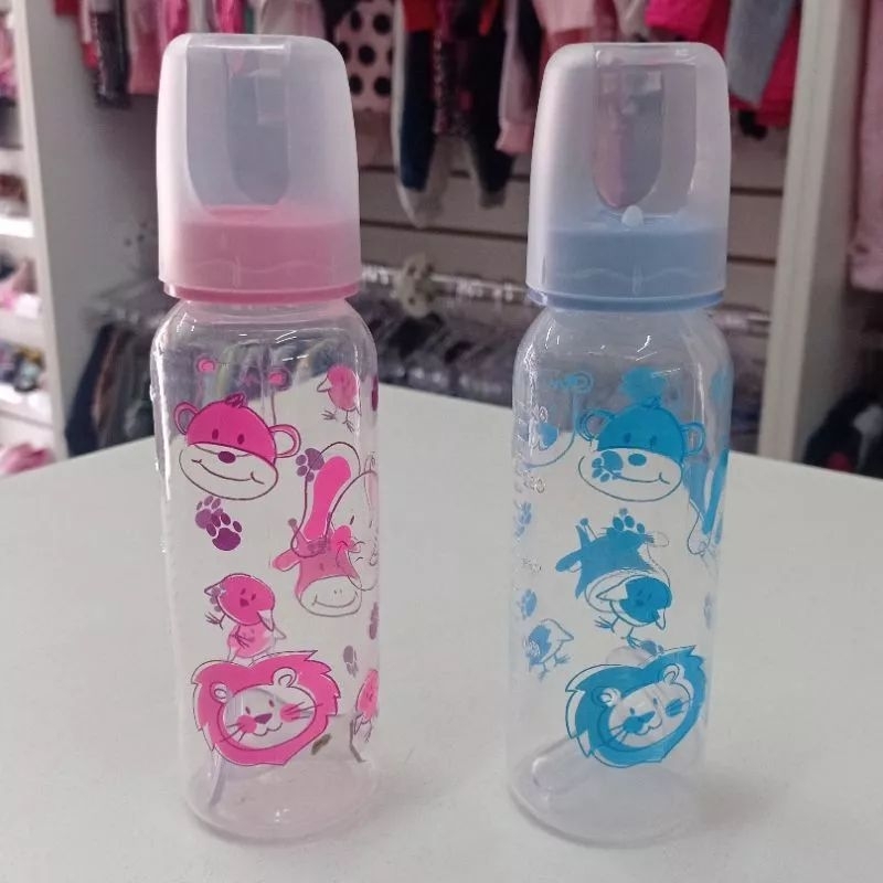 Mamadeira Bico Redondo ou Ortodôntico 240ml