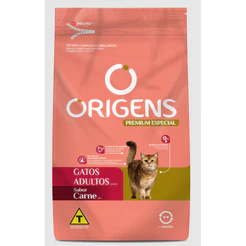 Ração Origens Gatos Adultos Sabor Carne 10,1kg Adimax