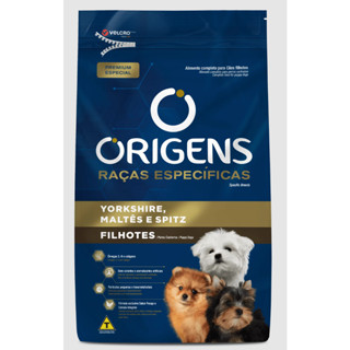 Ração Origens Cães Filhotes Yorkshire, Maltês e Spitz Alemão 3kg Adimax