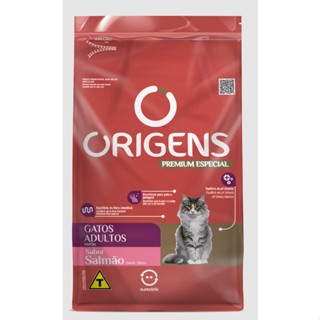 Ração Origens Gatos Adultos Sabor Salmão 10,1kg Adimax
