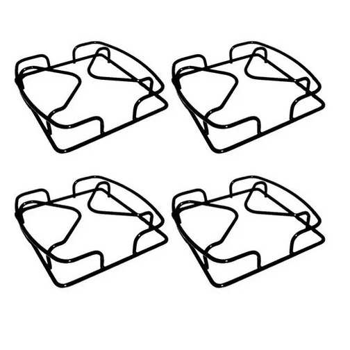 Kit 4 Grelha Grade Trempe Para Fogão Original Electrolux Celebrate 52SPX 52SB 13