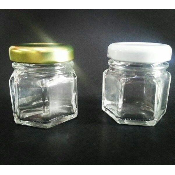 Kit10 Unid.Pote/Papinha  Vidro 40ml SEXTAVADO Geleia/Brigadeiro Aromatizada, Tampa METAL