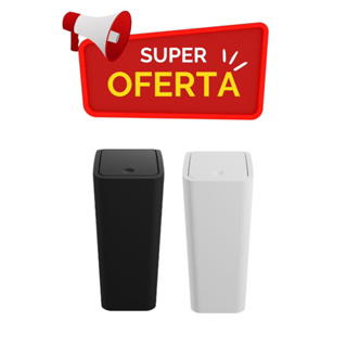 Lixeira Retangular Tampa Click 8 Litros Astra em Oferta na Shopee