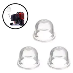 Kit 3 Bolha Bulbo Injetor A Gasolina Roçadeiras Carburador 19mm Husqvarna Branco etc