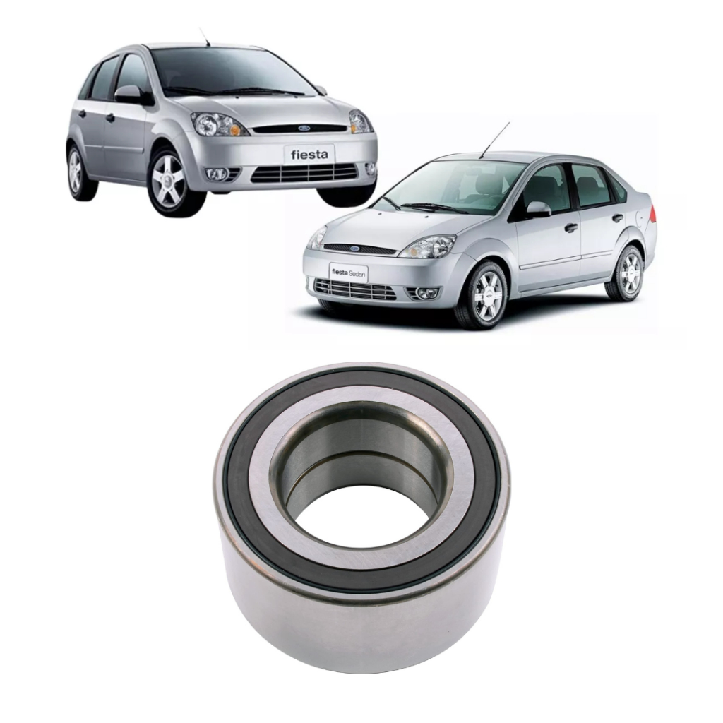 Rolamento dianteiro da roda do Ford Fiesta hatch e Sedan de 2002 até 2012 SEM ABS