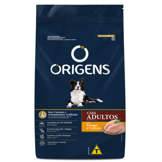 Ração Origens Cães Adultos Sabor Frango e Cereais 3kg Adimax em Oferta na Shopee