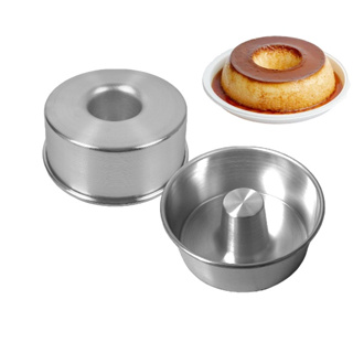 KIT 2 FORMAS DE PUDIM FURO NO MEIO 18X8 ALUMÍNIO ASSADEIRA BOLO VULCÃO CASEIRO em Oferta na Shopee
