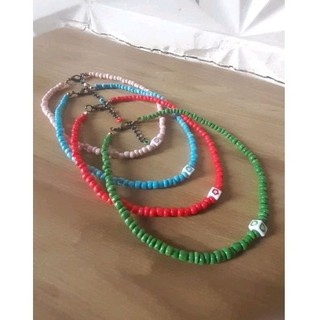 Choker, Choker com fecho, colares, Choker verde, Choker azul, Choker vermelha, Choker rosa.