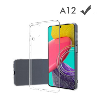 Capa transparente de proteção Samsung A12 capinha TPU Anti Shock Impacto