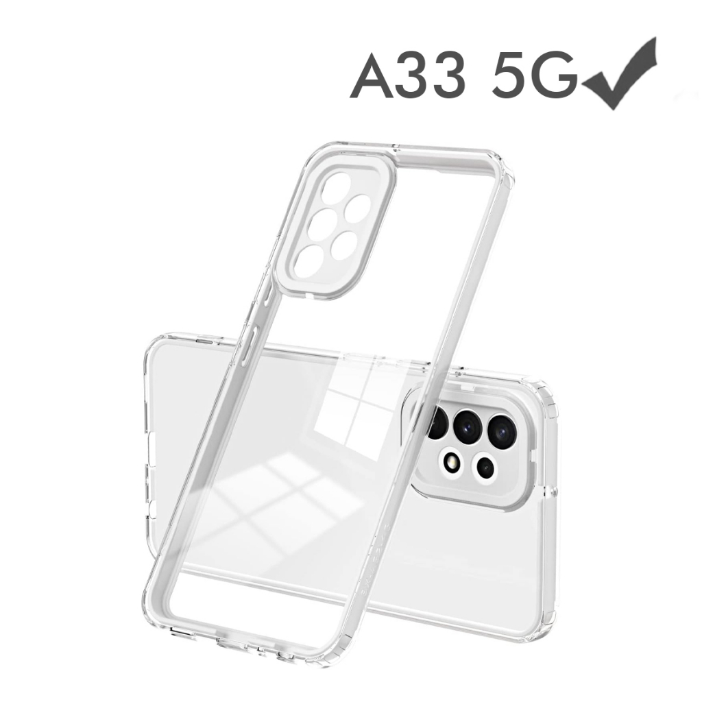 Capa ergonômica Samsung A33 5G capinha TPU Anti Shock Impacto em Oferta na Shopee