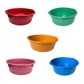 Bacias Plásticas Multiuso 6,5 litros resistentes - kit com 10 unidades