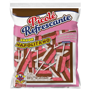 Pirulito Picolé Napolitano 500g - Santa Rita - Santa Rita