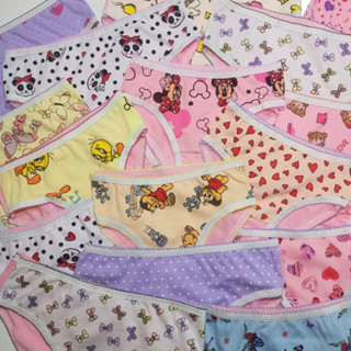 Kit 10 Calcinhas Infantil 100% Algodão - Calcinha Menina