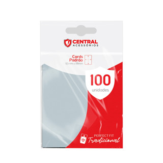 Central Perfect Fit 100 Sleeves / Shields 64mm x 89mm Pokemon Magic em Oferta na Shopee