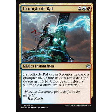 Irrupção de Ral - Magic The Gathering
