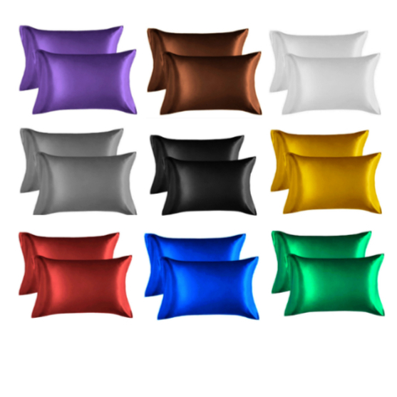 Fronha cetim ant frizz 70x50 {02 unidades } em Oferta na Shopee