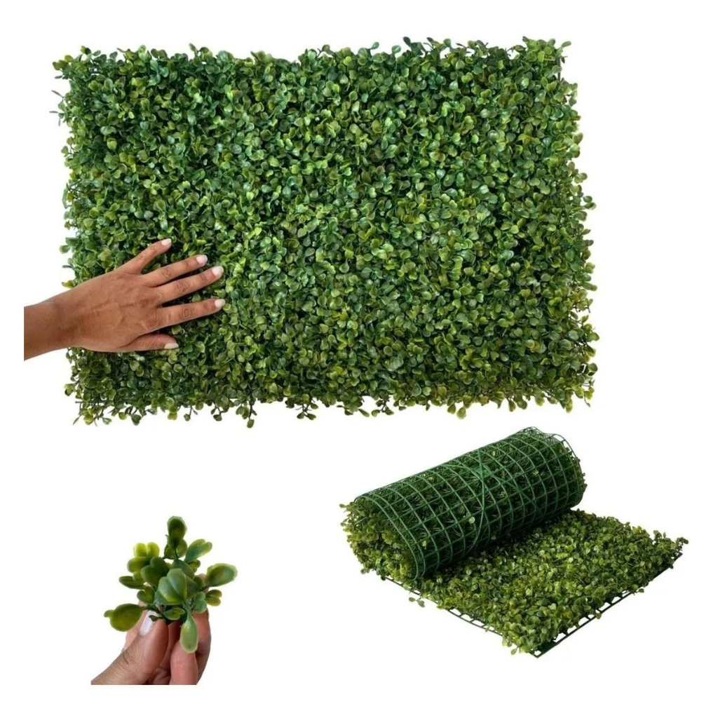 placa buchinho buxinho 40x60 cm Heras Artificial Faixa Trepadeiras Folhagem Eras Corrente samambaia muro inglês