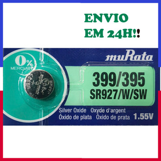 Bateria Sony/ Murata 399/395 SR 927/W/SW Bateria para Relógio 01 Unidade