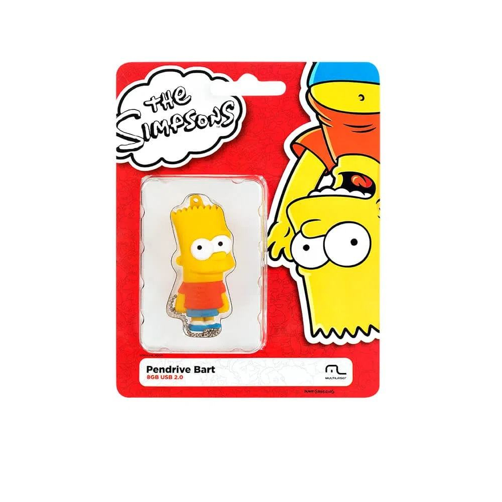 Pen Drive Simpson 8GB Homer Bart Krusty PD070 PD071 PD074 Multilaser