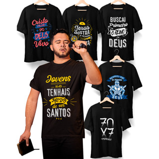 camiseta evangélica gospel igreja fe