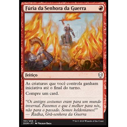 Fúria da Senhora da Guerra - Magic The Gathering