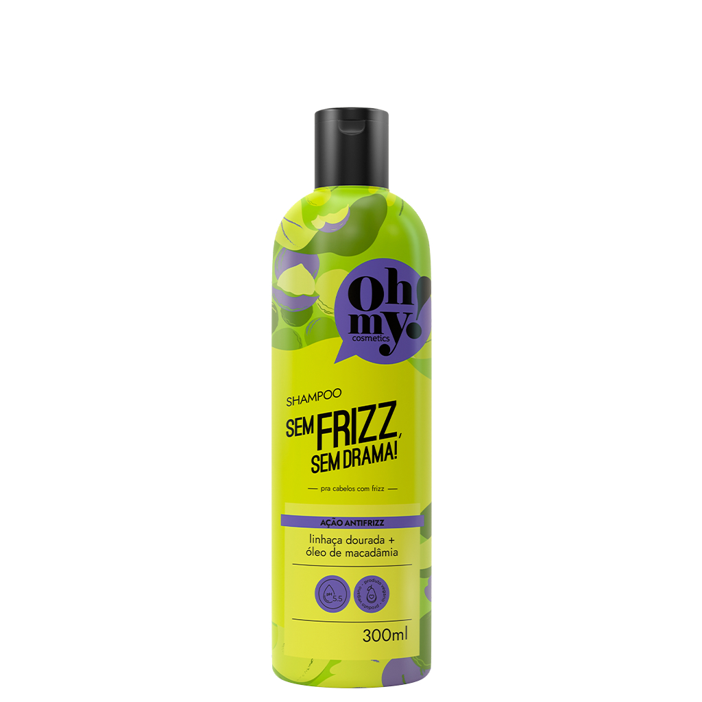 Shampoo Sem frizz, sem drama! 300ml Oh My!