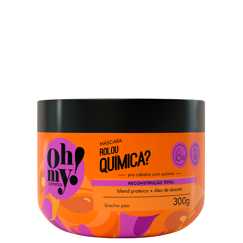 Máscara Rolou química? 300g Oh My!