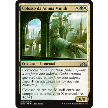 Colosso da Anima Mundi - Magic The Gathering