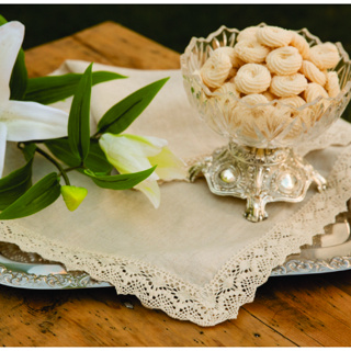 Renda de Algodão - RA008 - PEÇA - BRANCO em Oferta na Shopee