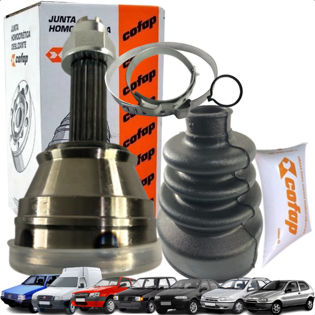 Junta Ponteira Homocinética Original Cofap Fiat Palio Uno Elba Fiorino 1.0 - Spare Parts and Accessories for Vehicles
