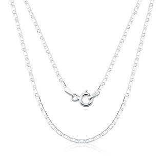 Corrente Masculina Piastrine 70cm 2mm prata 925