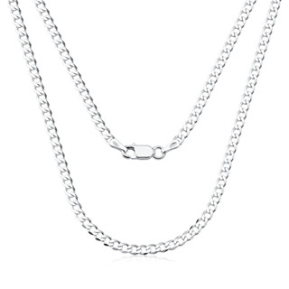 Corrente Masculina Grumet 60cm 3mm prata 925