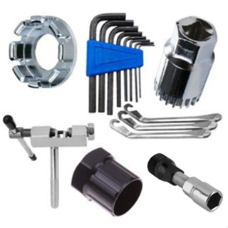 Ferramentas Para Bike Chave de Raio/ Allen 8 Funções/Extrator de Corrente/Extrator de Catraca/Espátulas de Pneu