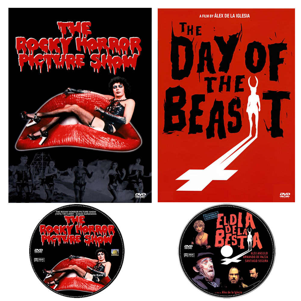 DVD Filmes O Dia da Besta (1995)  / the rocky horror picture show
