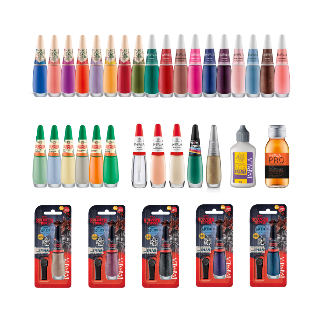 Esmalte Impala Escolha a Sua Cor Unhas Decoradas 1 Unidade Manicure 4 em Oferta na Shopee