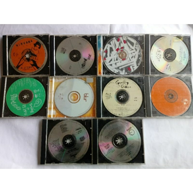 Cds Rock raros sem capa frontal à escolher nirvana ugly kid joe sex pistols