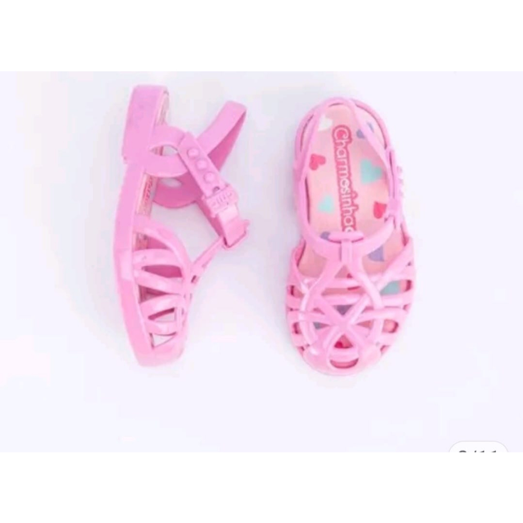 Sandalia menina bebe infantil trançada charmosinha chic Cod. 1978