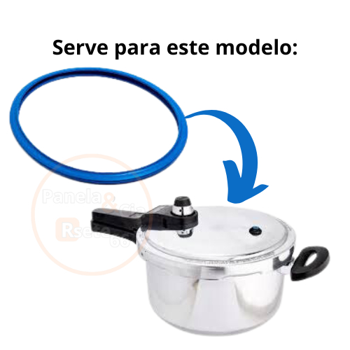 Anel de vedação panela Nigro Eterna 3- 4,5 e 6 lts