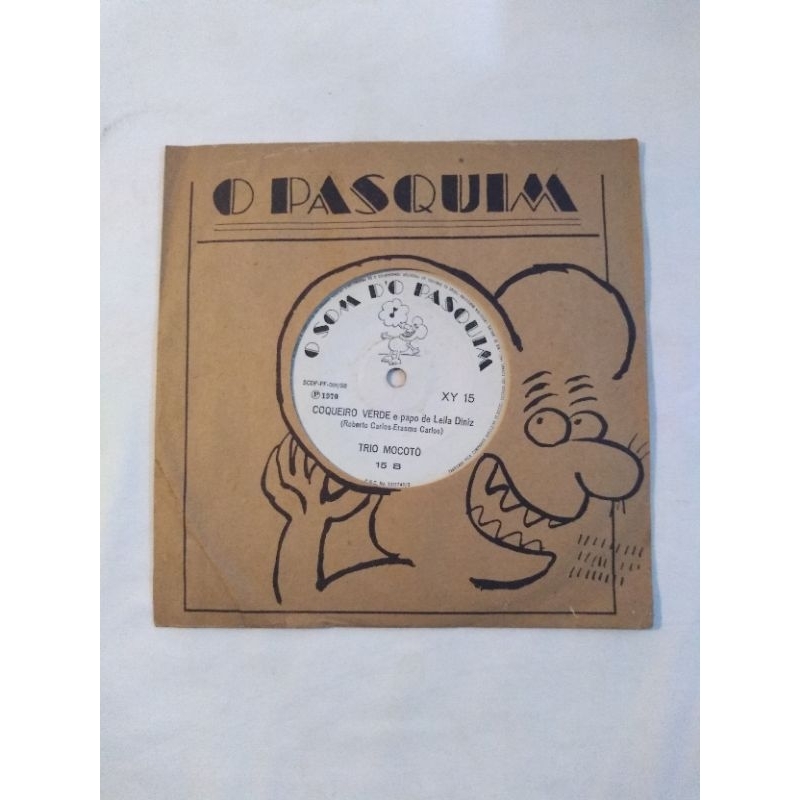 LP Compacto O Som Do Pasquim Trio Mocotó 1970